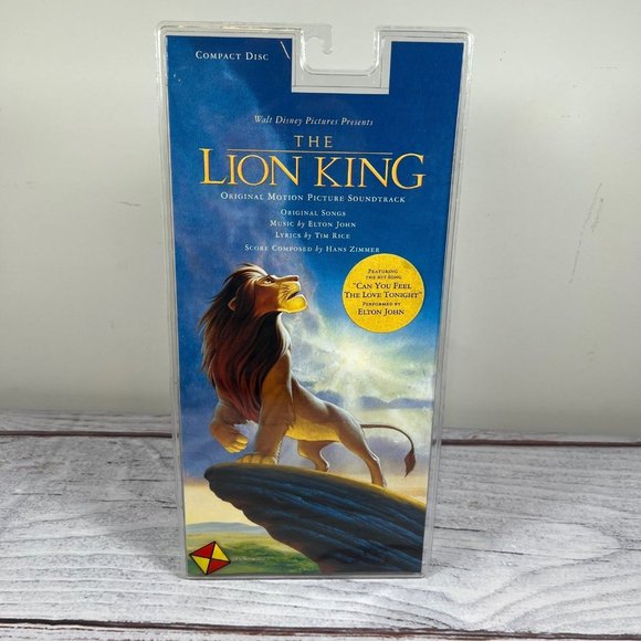 The Lion King: Original Motion Picture Soundtrack Audio CD Brand New Vintage - Picture 2 of 2